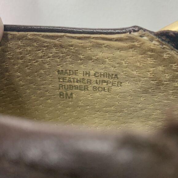 Michael Kors Penelope dark brown leather buckled ankle booties - Picture 9 of 10